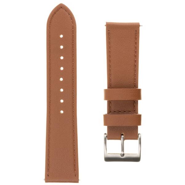 Remienok FIXED Leather Strap so šírkou 22mm hnedý

