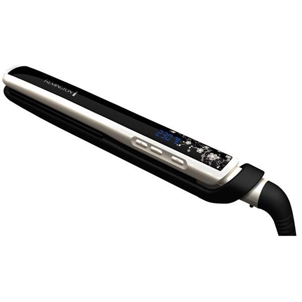 Žehlička na vlasy Remington S 9500 Pearl čierna

