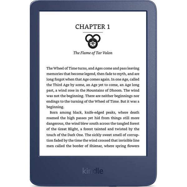 Čítačka kníh Amazon Kindle Touch 2022 16 GB s reklamou modrá

