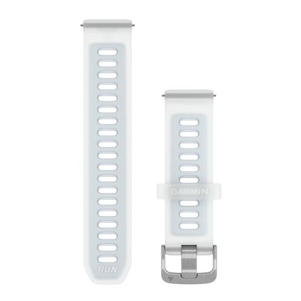Remienok Garmin Quick Release (20 mm), strieborná pracka biely/modrý

