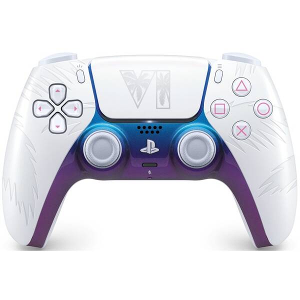 Bezdrôtový ovládač Sony DualSense pre PS5 - Grand Theft Auto VI Limited Edition biely

