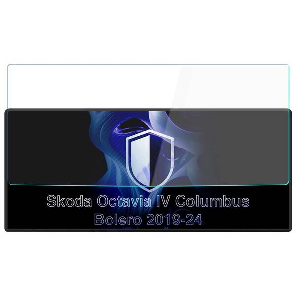 Ochranná fólia pre autorádio 3mk TechWrap Matte Center Display na Škoda Octavia IV Columbus-Bolero 2019-24 

