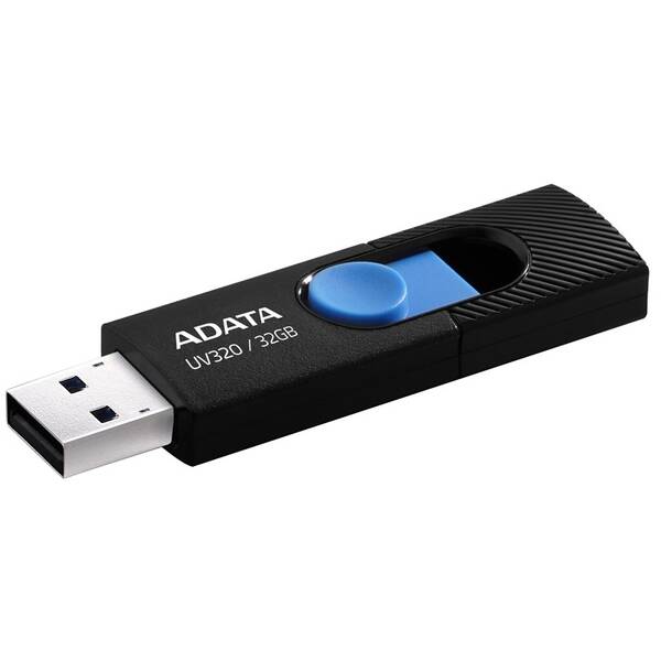 USB flashdisk ADATA UV320 32GB čierny/modrý

