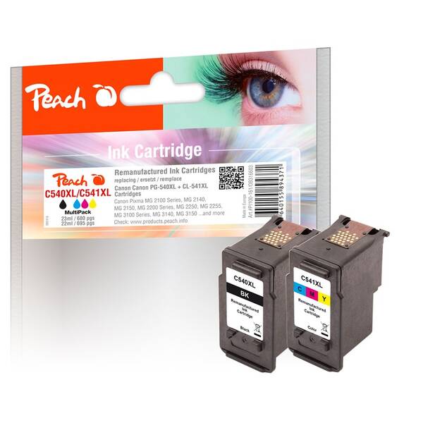 Cartridge Peach Canon PG-540XL/CL-541XL, MultiPack, 680/695 strán - CMYK 


