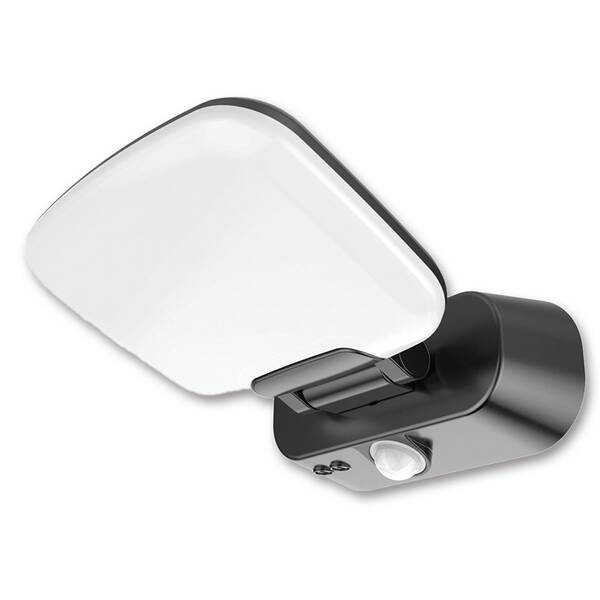 Nástenné svietidlo Top Light Lucca 1 PIR čierne

