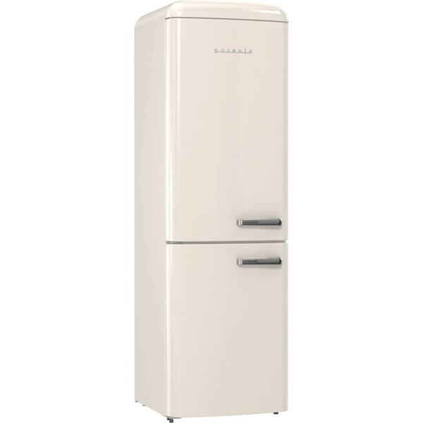 Chladnička s mrazničkou Gorenje ONRK619DC-L krémová

