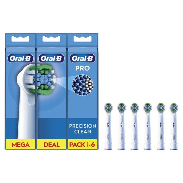 Náhradné hlavice Oral-B Pro Precision Clean (6 ks) 

