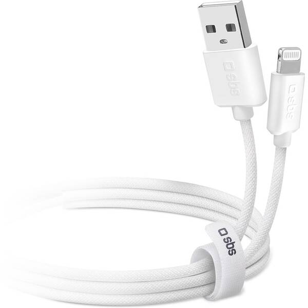 Kábel SBS USB/LIGHT 1,5M WHT 

