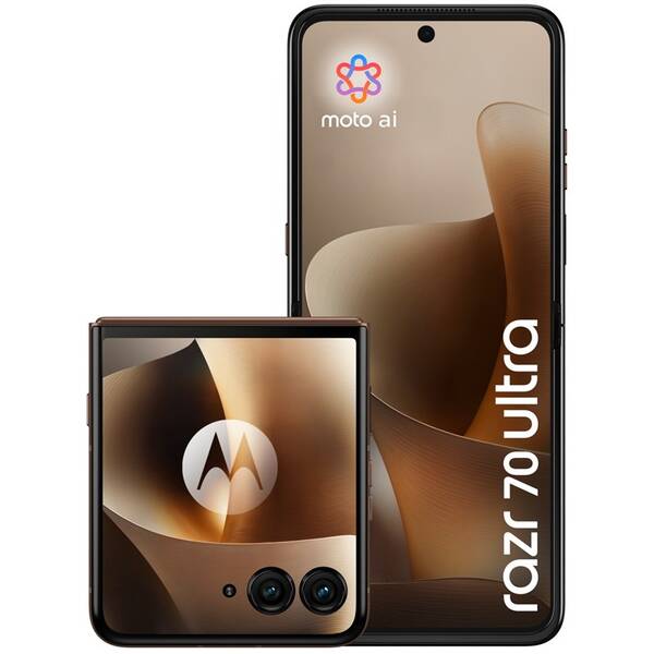 Mobilný telefón Motorola Razr 70 Ultra 5G 16 GB / 512 GB hnedý


