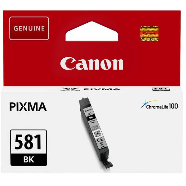 Cartridge Canon CLI-581 BK, 200 strán čierna

