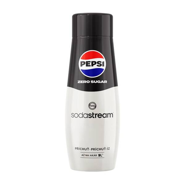 Príchuť pre šumivú vodu SodaStream PEPSI ZERO, 440 ml 

