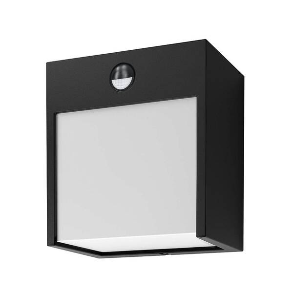 Nástenné svietidlo Solight Terni, 12W, 560lm, 3000K, PIR sensor čierne


