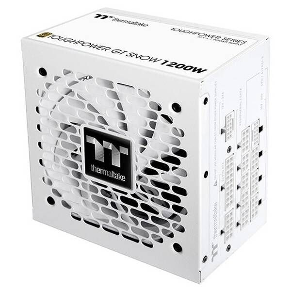 Zdroj Thermaltake Toughpower GT 1200W White, modular, 80+ Gold biely

