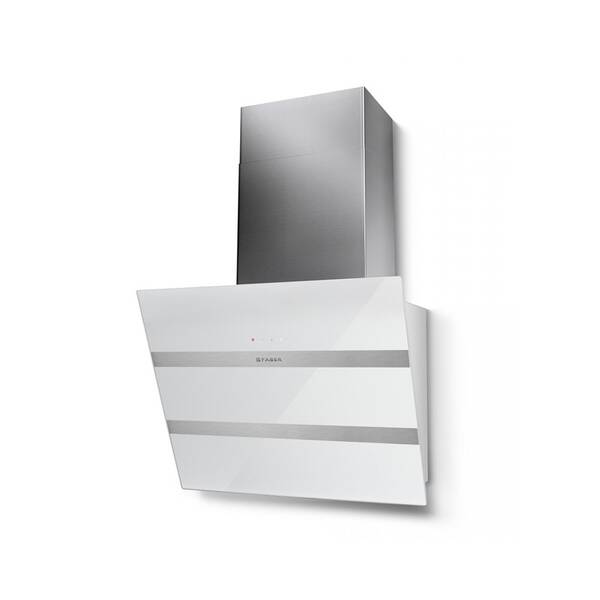 Odsávač pár Faber STEELMAX EV8 WH/X A55 biely/nerez/sklo

