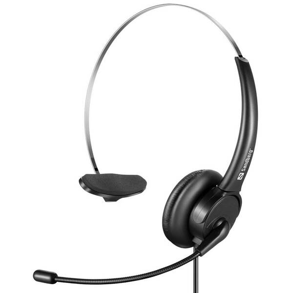 Headset Sandberg USB Office Mono čierny

