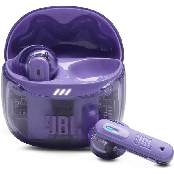 Slúchadlá JBL Tune Flex  2 Ghost fialová

