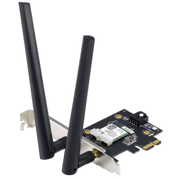 Sieťová karta Asus PCE-AXE5400 AXE5400 PCIe Wi-Fi 6E, Bluetooth 5.2 


