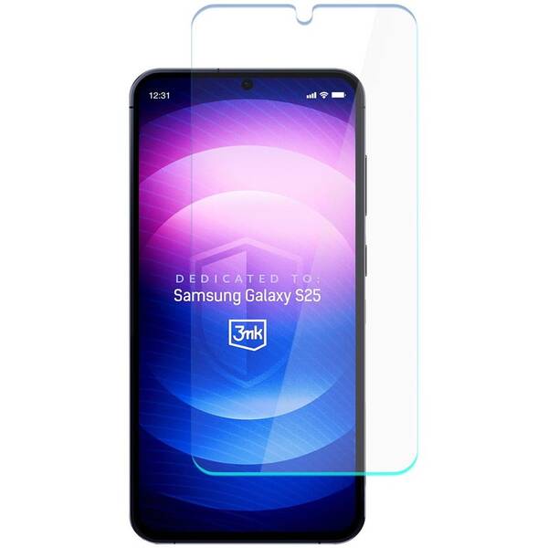 Hybridné ochranné sklo 3mk FlexibleGlass na Samsung Galaxy S25 

