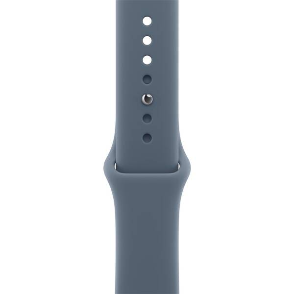 Remienok Apple 46mm oceľovo modrý športový – S/M 

