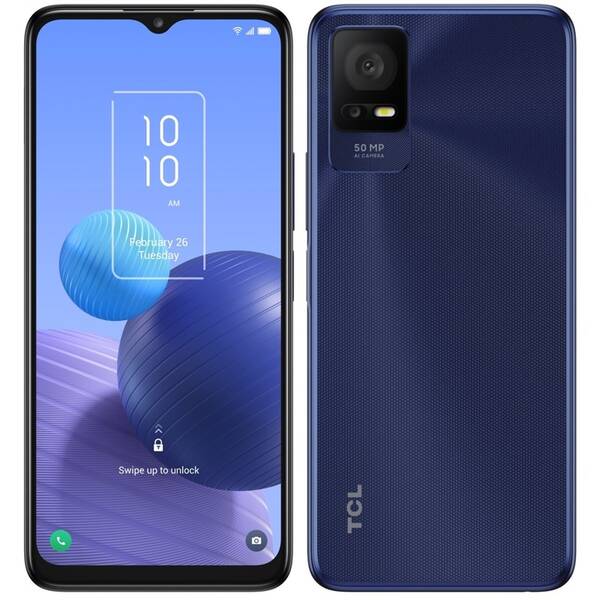 Mobilný telefón TCL 408 4 GB / 64 GB - Midnight Blue 

