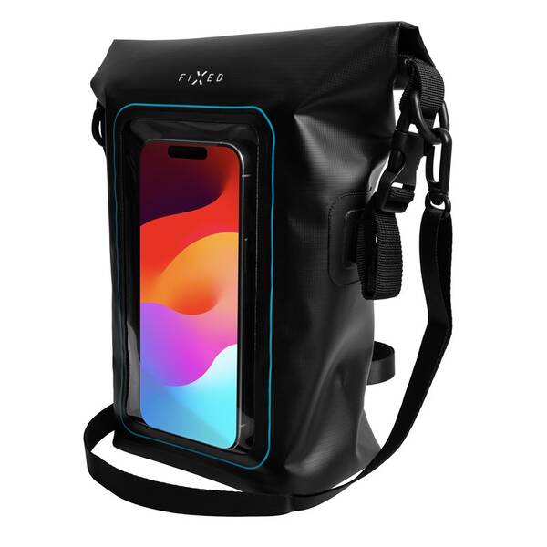 Puzdro na mobil športové FIXED Float Bag s vreckom pre mobilný telefón 3L čierne

