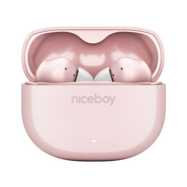 Slúchadlá Niceboy Pins 4 ružová

