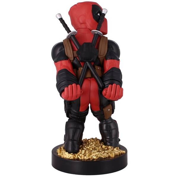 Držiak EXG Cable Guy - Deadpool 'Bringing Up The Rear' čierna/červená


