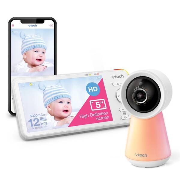 Detská elektronická pestúnka Vtech RM5756HD biela

