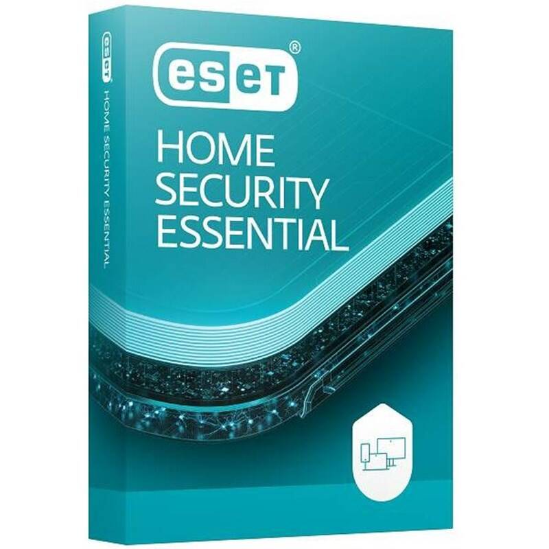 Softvér ESET Home Security Essential 4Z/1R (HO-SEC-ESS-4-1Y-BOX-2023) | NAY