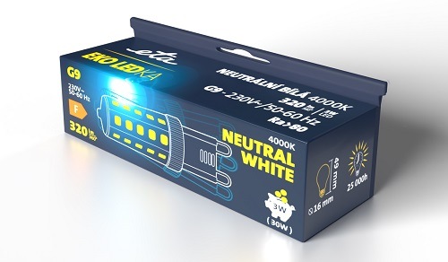 žiarovka ETAG9W3NW01 LED