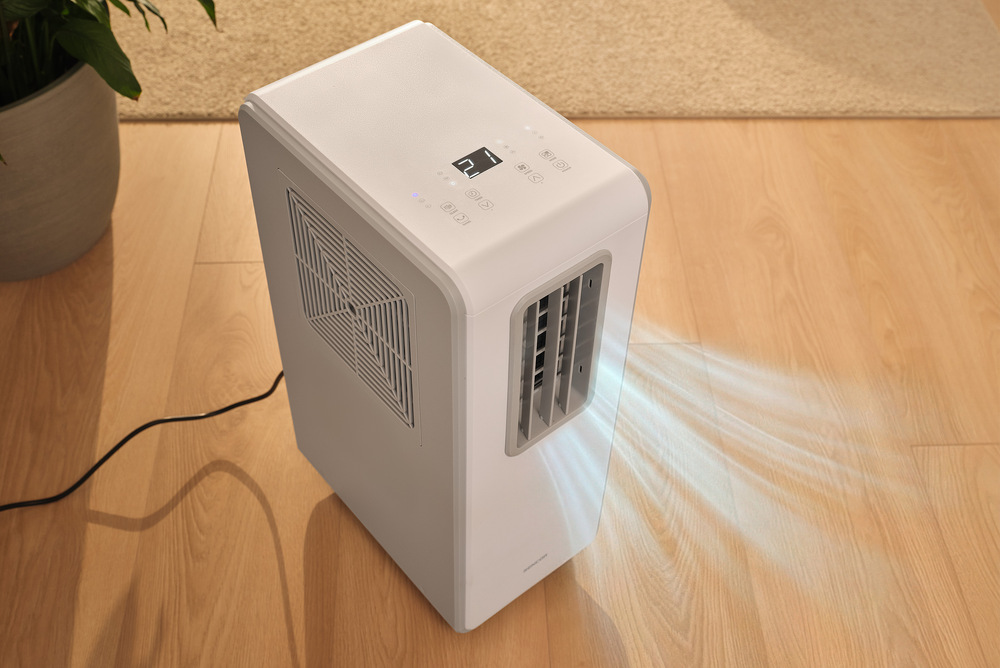 Mobilná klimatizácia Sencor SAC ST0180C, 1 800 BTU, SPOT (500 W) biela Vďaka automatickej oscilácii lamiel je chladný vzduch z mobilnej klimatizácie Sencor SAC ST0180C rovnomerne rozvádzaný po celej miestnosti pre maximálny komfort.