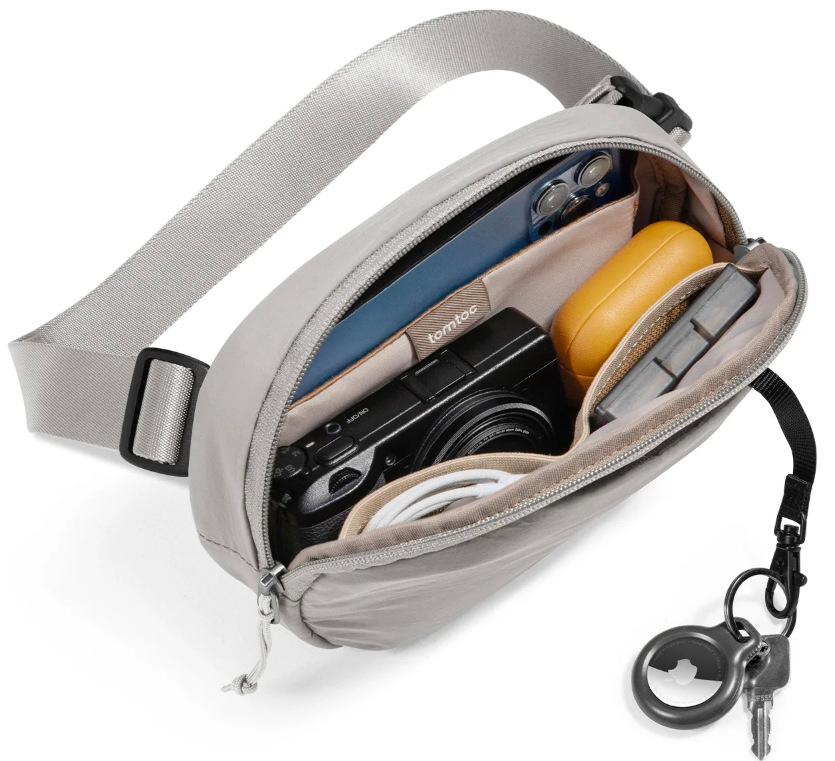 Ľadvinka tomtoc SlingBean - T32 Belt Bag sivá Ľadvinka tomtoc SlingBean - T32 Belt Bag - šedá
