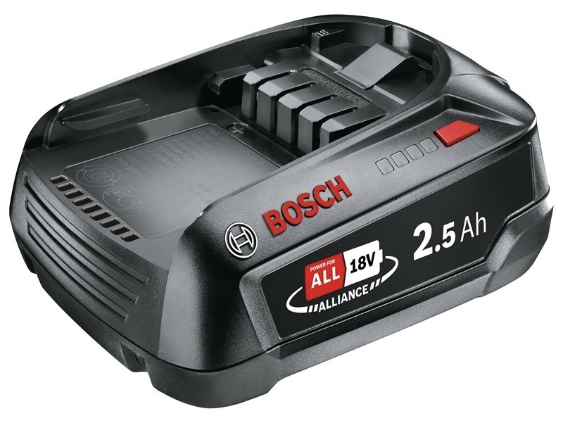Akumulátor Gardena s kapacitou 2 500 mAh, napätie batérie 18 V