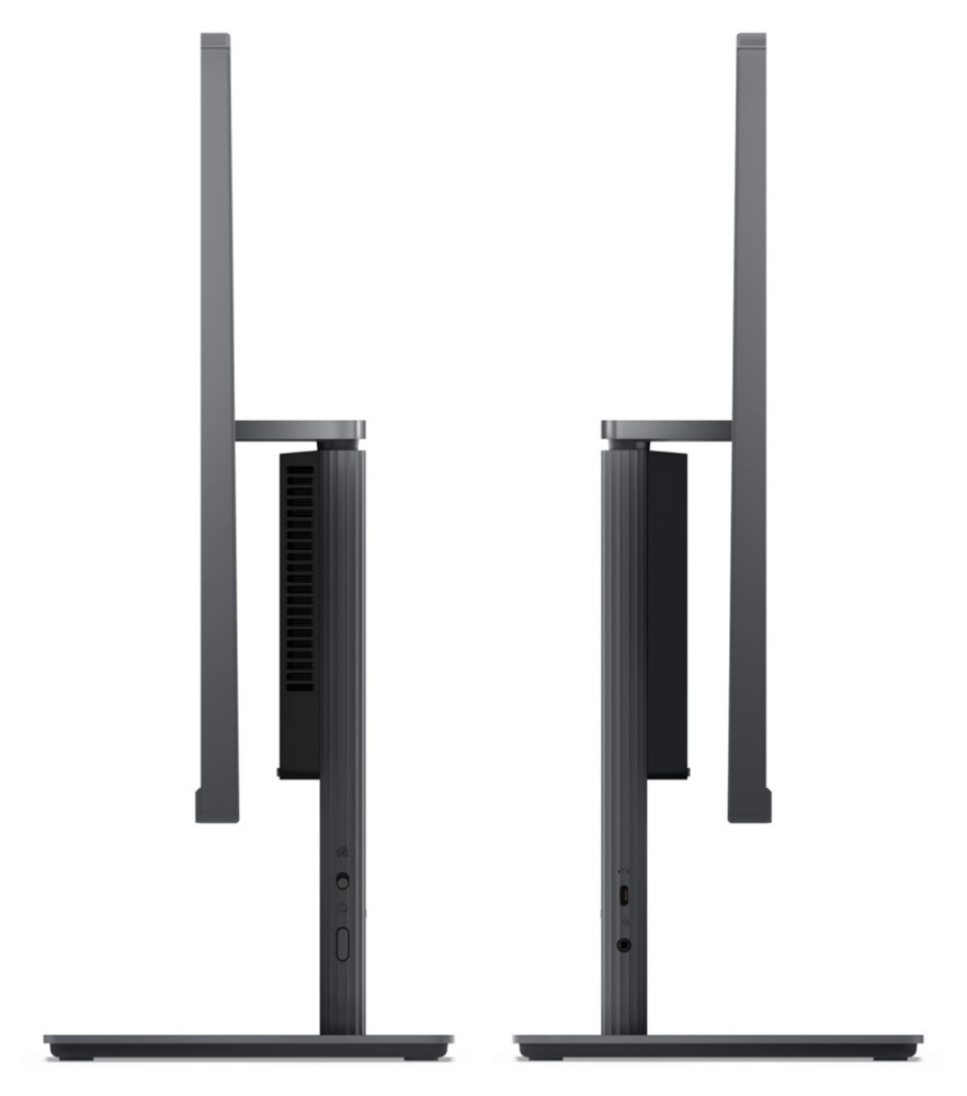 PC all in-one Lenovo IdeaCentre 24ARR9 tmavo šedá All In One Lenovo IdeaCentre 27ARR9 z oboch bokov