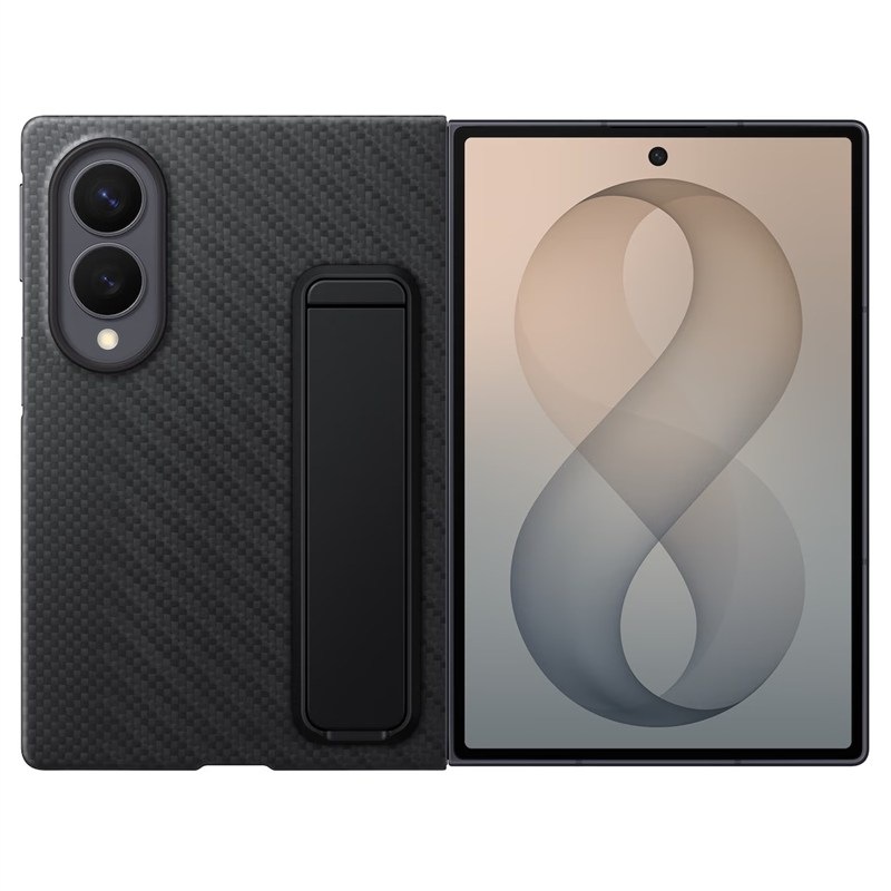 Kryt na mobil Samsung Mobile Carbon Standing na Samsung Galaxy Z Fold 8  čierny