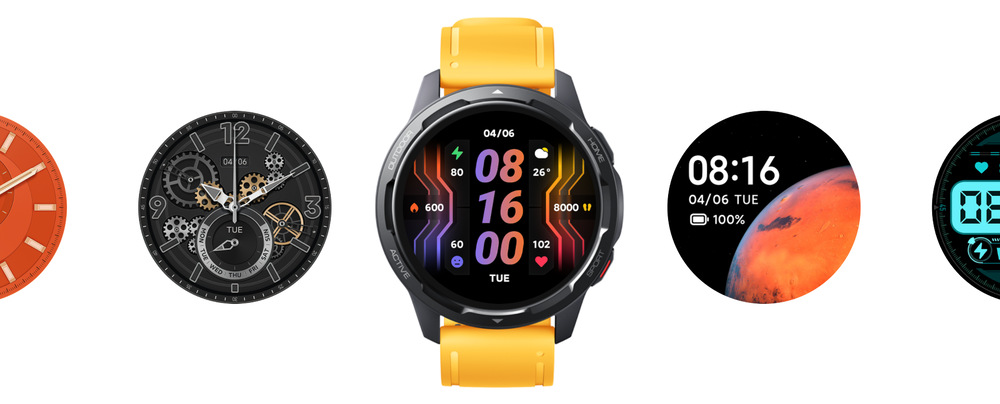 Inteligentné hodinky Xiaomi Watch S1 Active čierne Inteligentné hodinky Xiaomi Watch S1 Active čierne