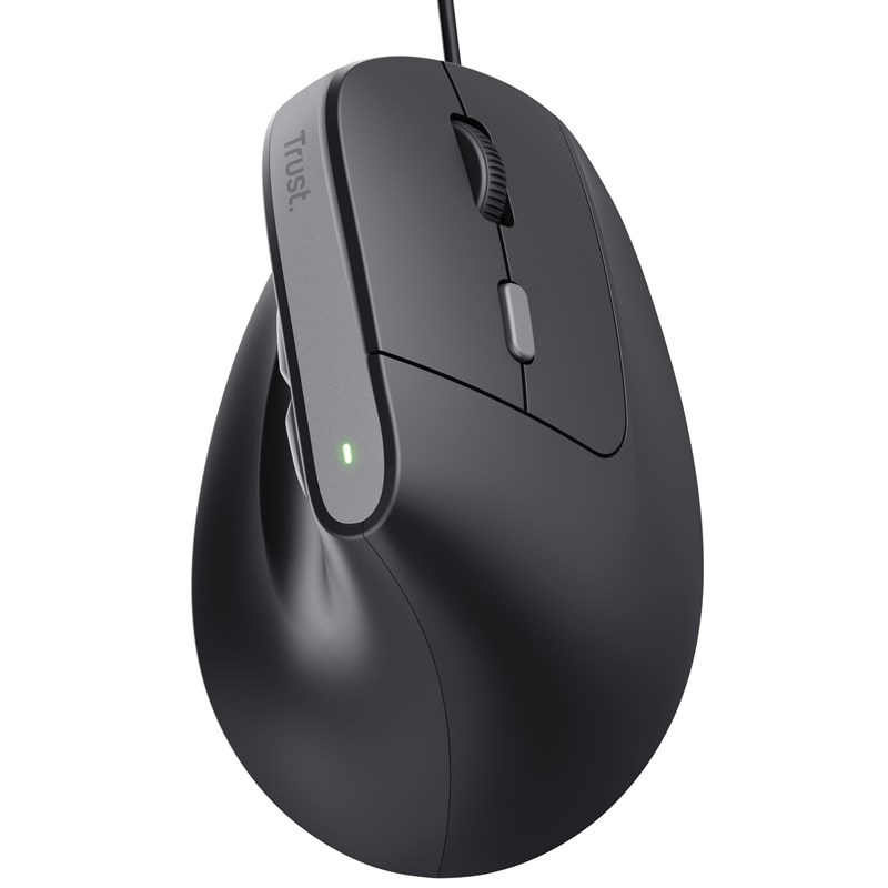Myš Trust Bayo II Ergonomic čierna