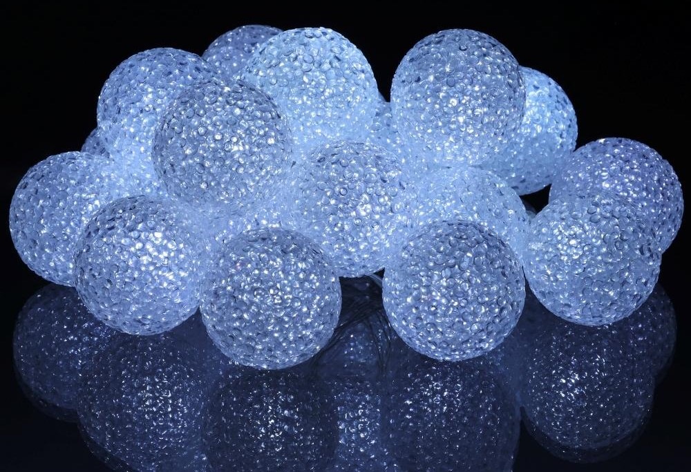 Vianočné osvetlenie RETLUX RXL 490, girlanda guličky, 20 LED, studená biela Vianočné osvetlenie RETLUX RXL 490, girlanda guličky, 20 LED, studená biela