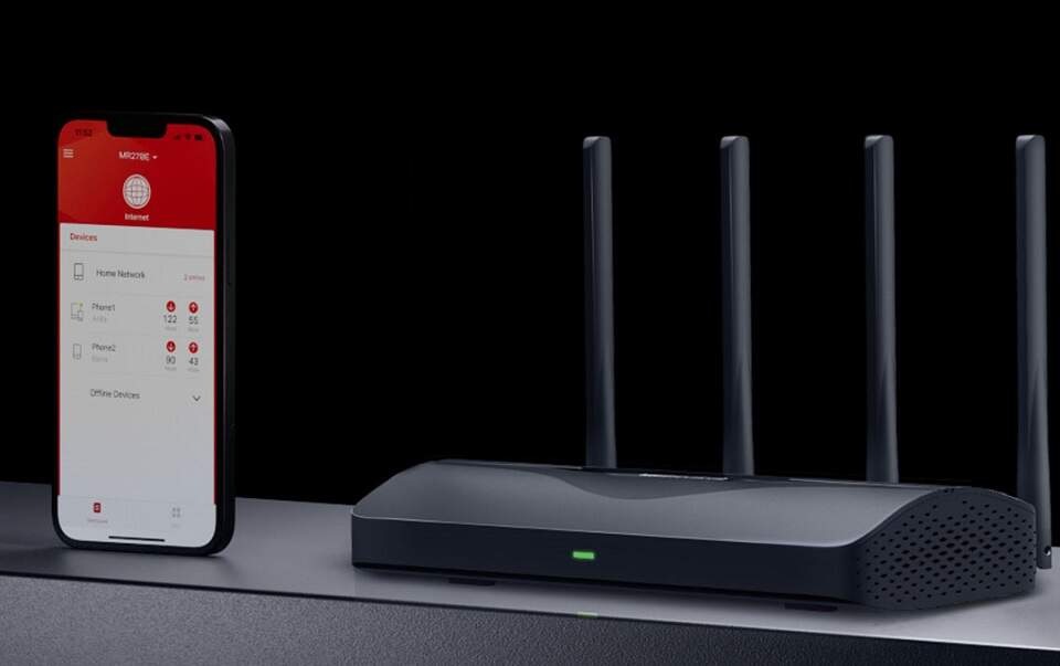 Router Mercusys MR27BE, BE3600 čierny Router Mercusys MR27BE, BE3600 čierny