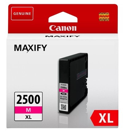 Cartridge Canon PGI-2500XL M, 1295 strán purpurová farba
