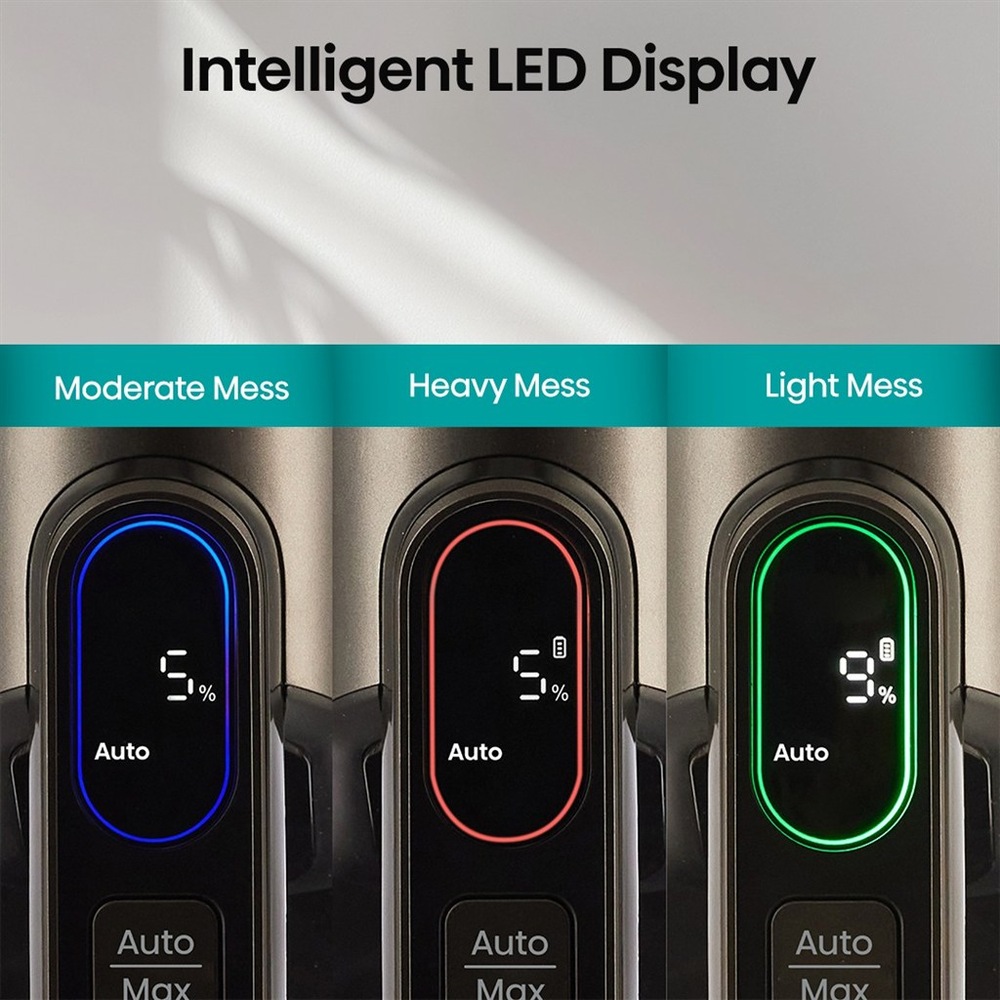Tyčový vysávač Hisense HVC646640A Hi-Move VI Smart InverterTech čierny Tyčový vysávač Hisense HVC646640A LED displej