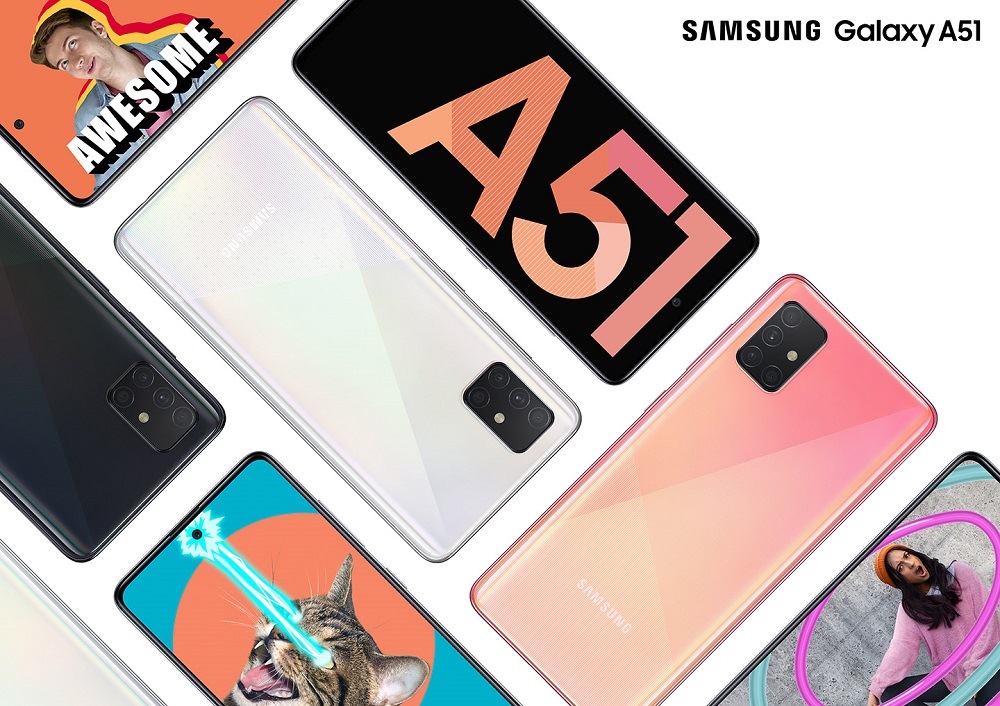 Mobilný telefón Samsung Galaxy A51 modrý Mobilný telefón Samsung Galaxy A51 modrý