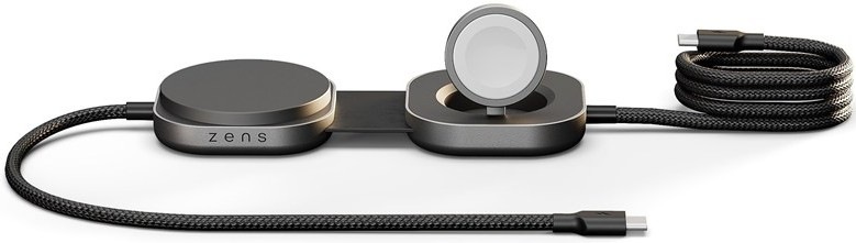 Bezdrôtová nabíjačka ZENS USB C-C Pro 3 nabije 3 zariadenia súčasne