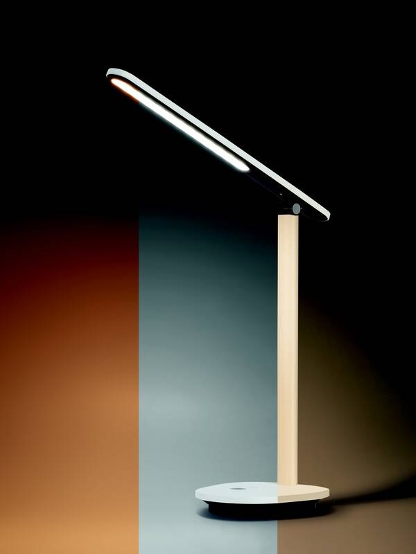 Stolná lampa Philips Ivory biela