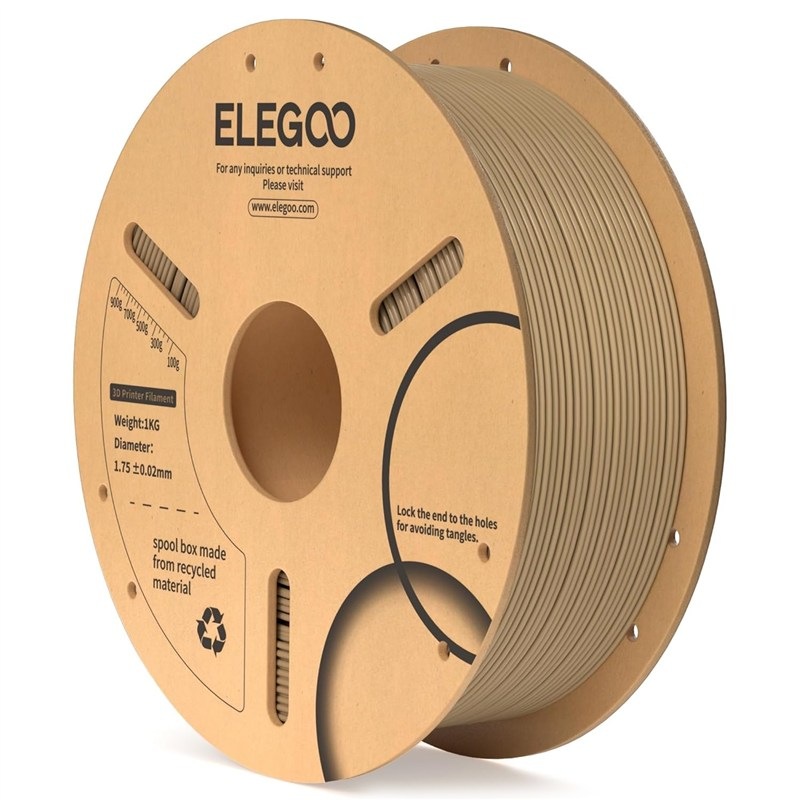 Filament Elegoo PLA+ 1,75mm - hnedý