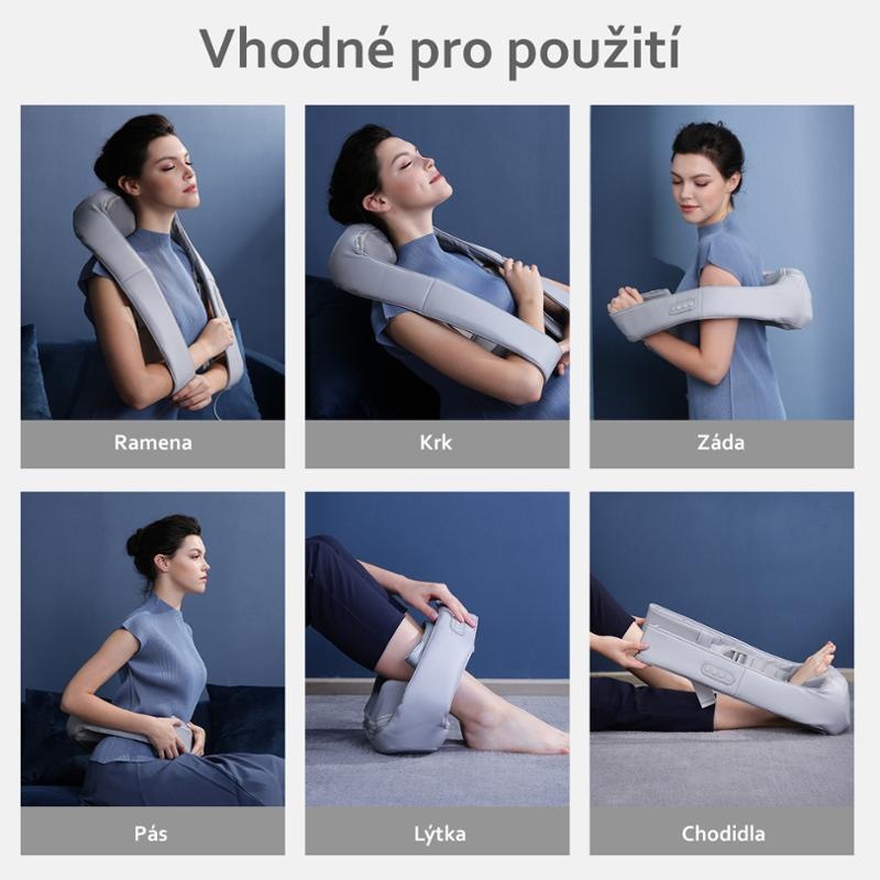 Masážny prístroj NAIPO oCuddle-C1 sivý Masážny prístroj NAIPO oCuddle-C1 sivý