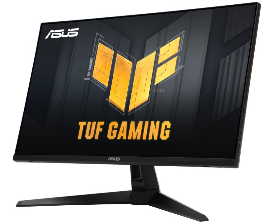 Detail herného monitora Asus TUF Gaming VG27AQM1A v prednom pohľade