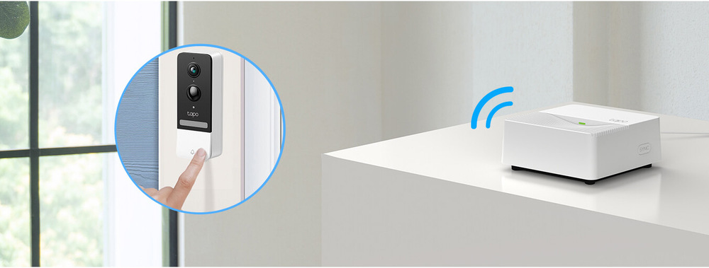 Hub TP-Link Tapo H200, šikovný húb s podporou kamier biely Hub TP-Link Tapo H200, šikovný húb s podporou kamier biely