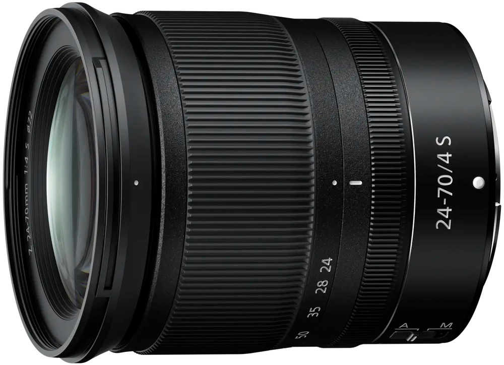NIKKOR 24-70 mm f/4.0, čierna