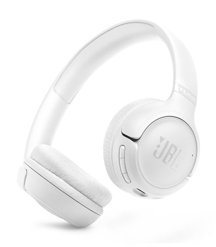 Slúchadlá JBL Tune 530BT, biela farba.